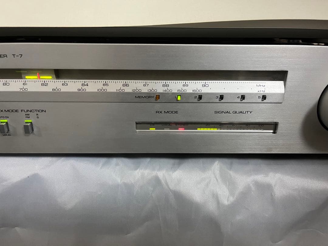 ヤマハ　チューナー　名機　T-7 動作品 4連バリコン