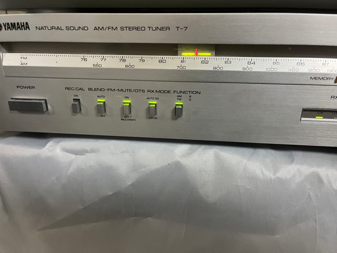 ヤマハ　チューナー　名機　T-7 動作品 4連バリコン