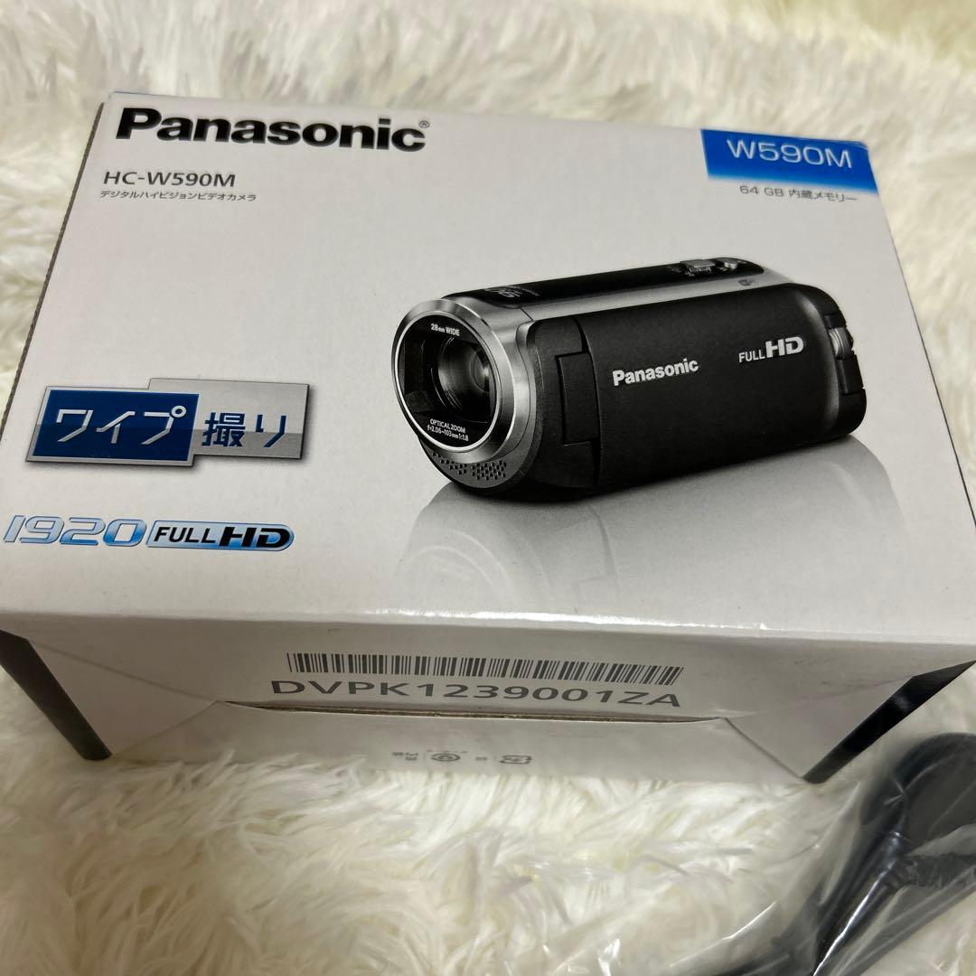 【極美品】Panasonic HC-W590M ビデオカメラ 64GB