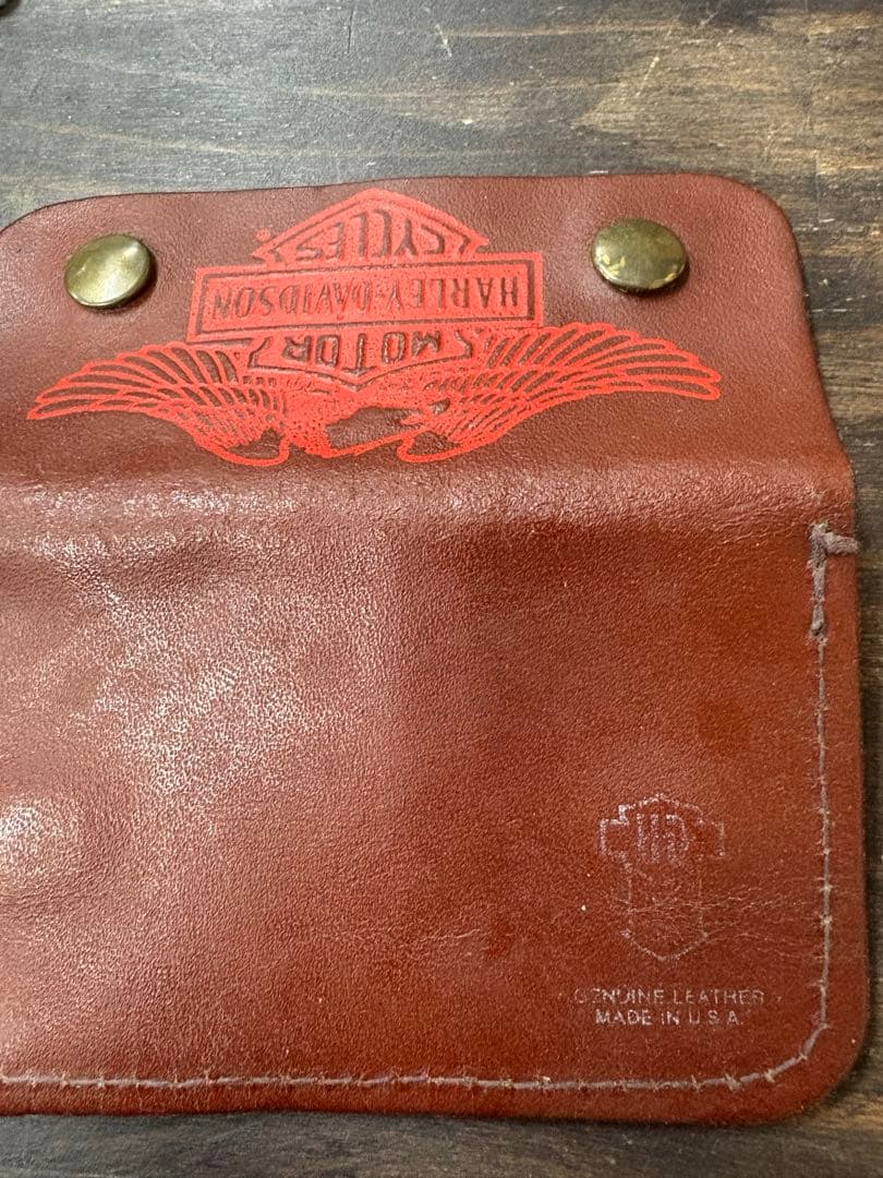 【値下げ】Harley-Davidson チェーン付きウォレットカードケース