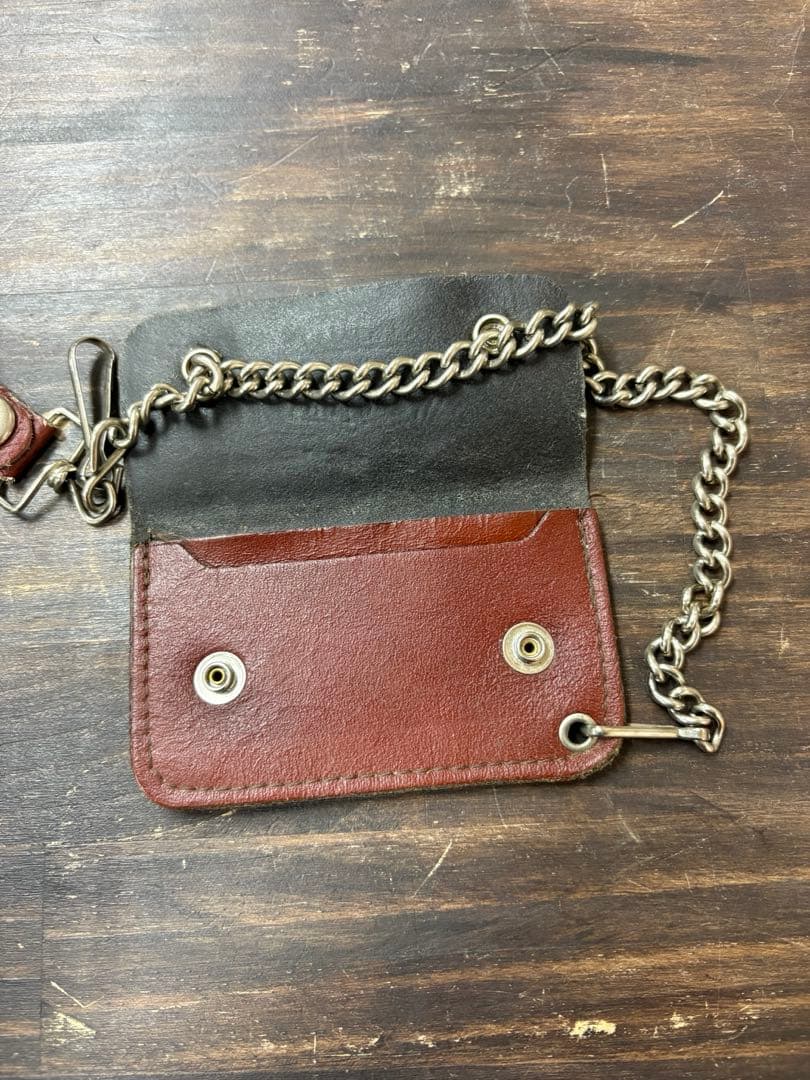 【値下げ】Harley-Davidson チェーン付きウォレットカードケース