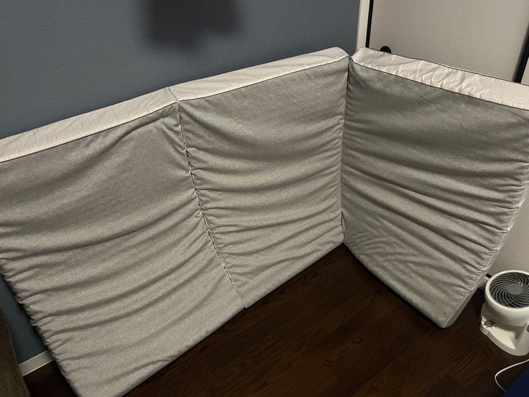 &Free ノンスプリングマットレス シングル グレー