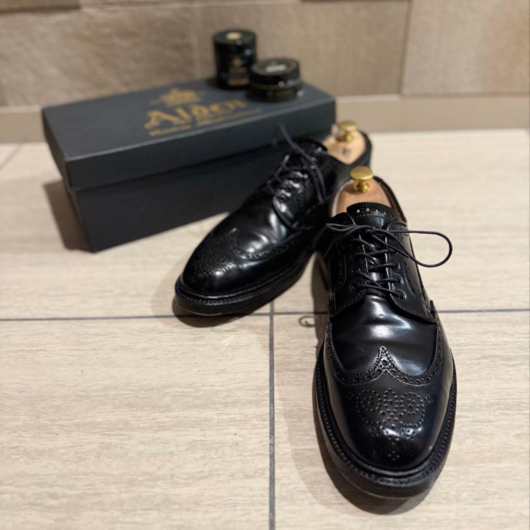 ALDEN 31851 別注 コードバン 黒 8D 極上美品