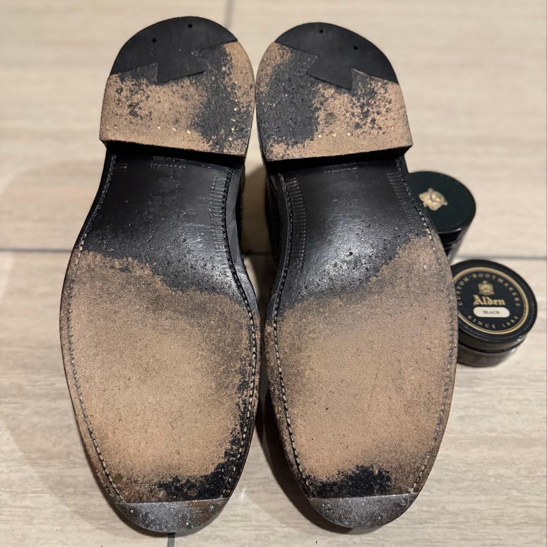 ALDEN 31851 別注 コードバン 黒 8D 極上美品