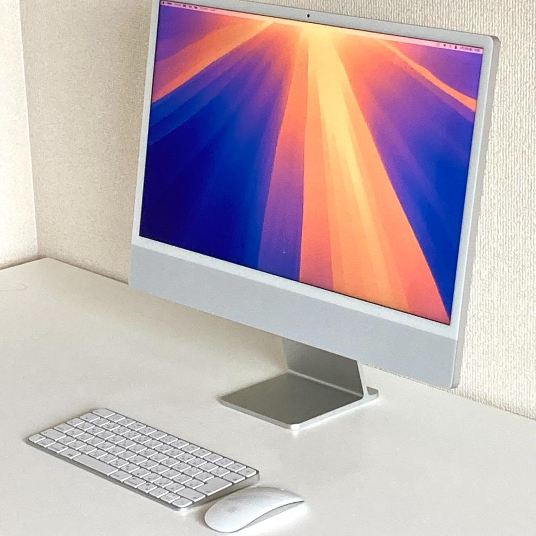 Apple iMac M3 (2023) 8GB/256GB シルバー