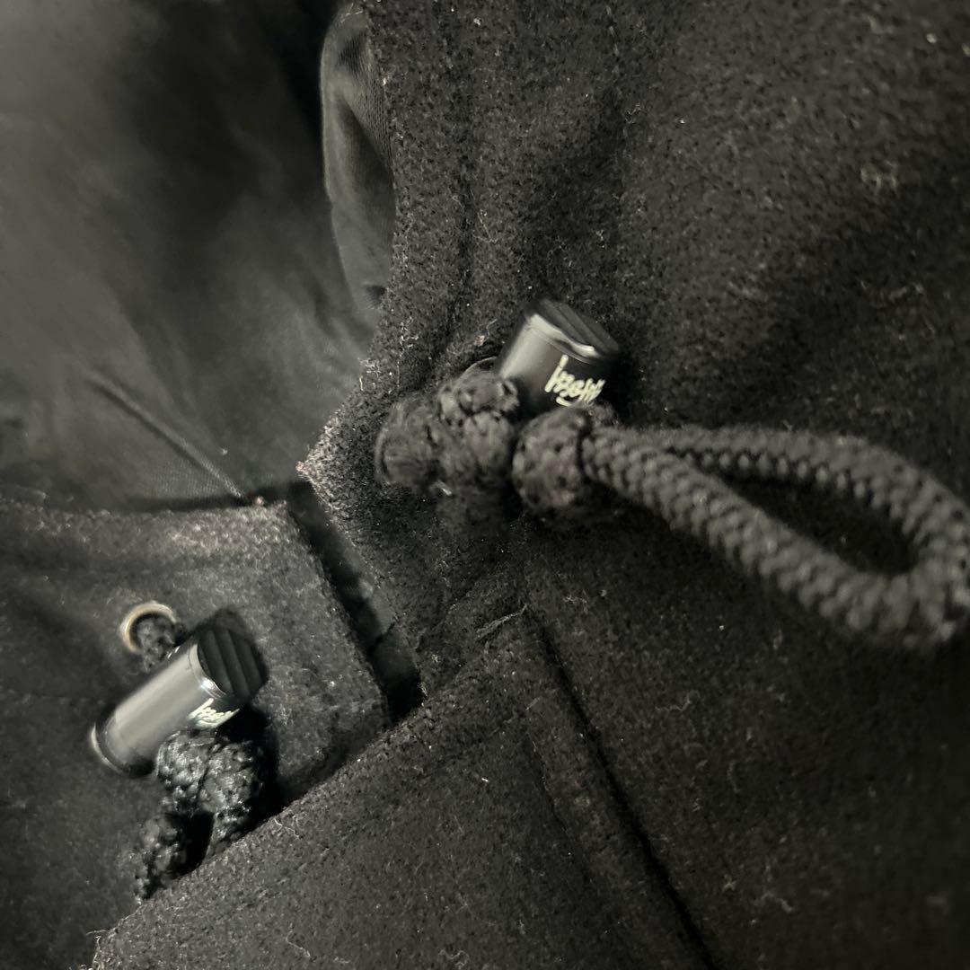 90s old stussy ウールコート Lサイズ 紺タグ