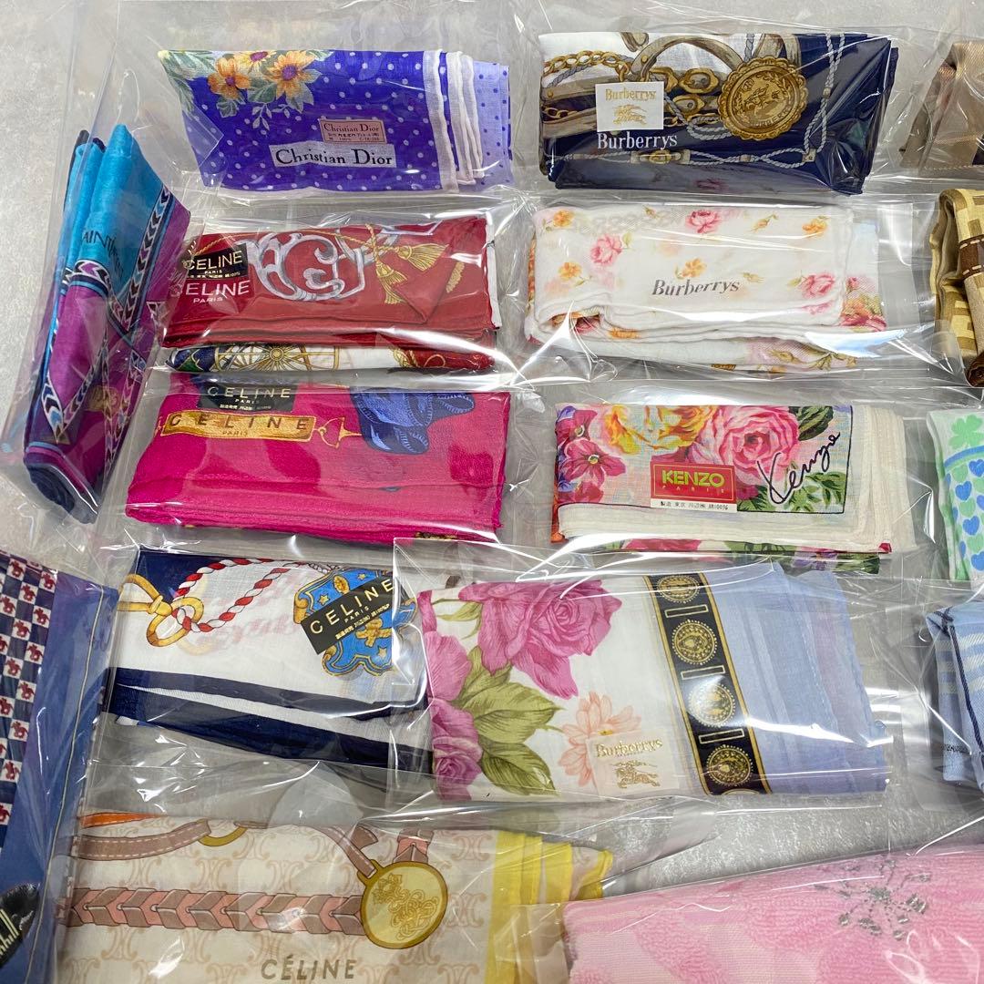BURBERRY クリスチャンディオール CELINE ハンカチ まとめ 大量