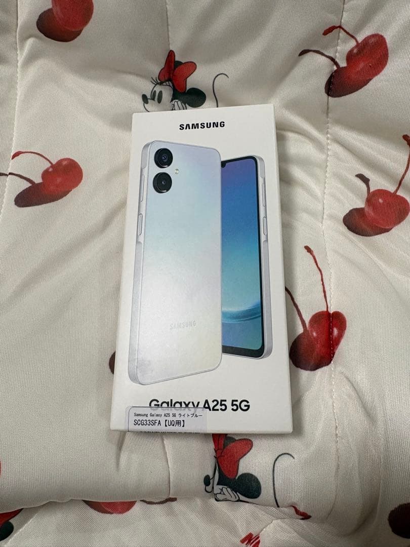 【新品未使用・未開封】GalaxyA25 5G light blue