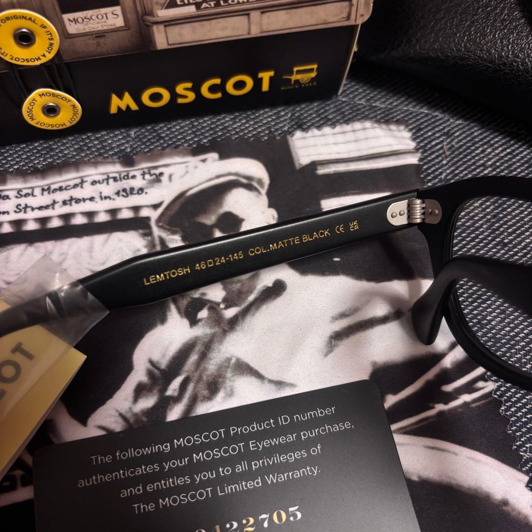 MOSCOT LEMTOSH モスコット レムトッシュ 46/マットブラック