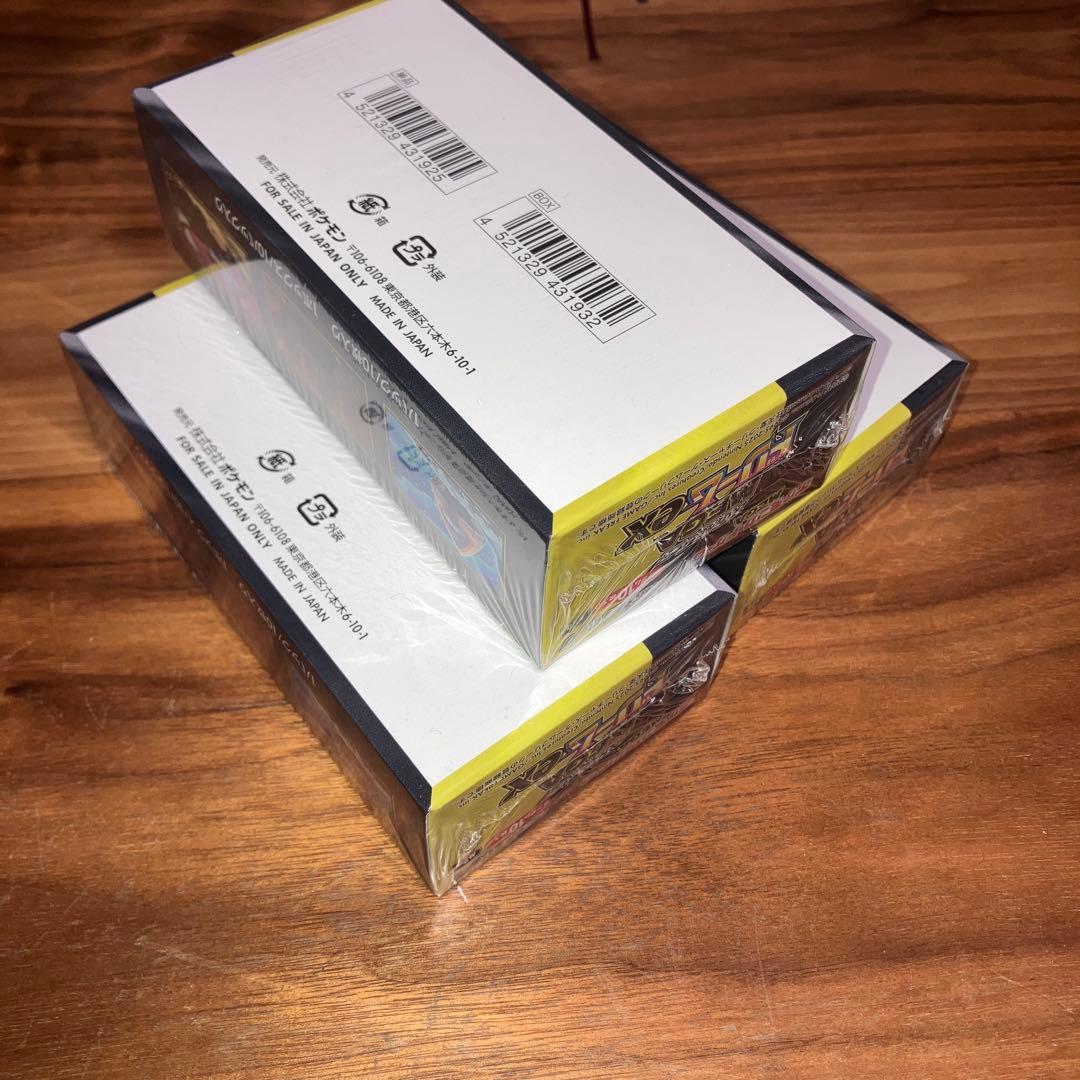 ポケモンカード MEGA ドリームex BOX/シュリンクつき　3箱