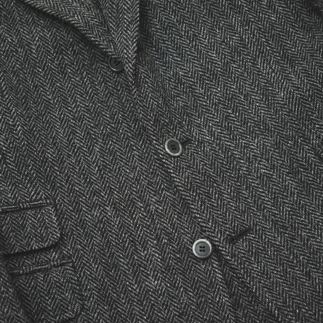 ギンザメンズウェア x ハリスツイード 段返り 3B テーラードジャケット