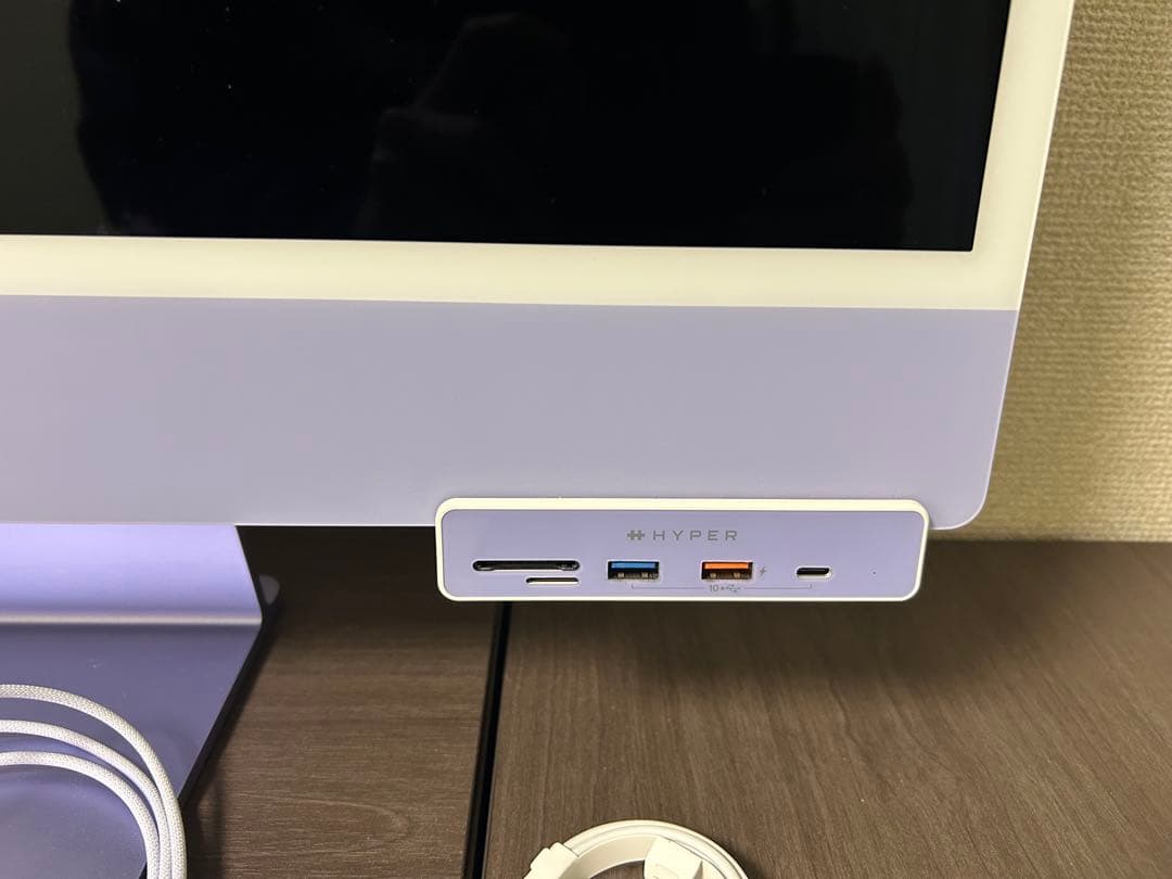 iMac 24インチ 最上位モデル4.5K 16GB 2TBと付属品