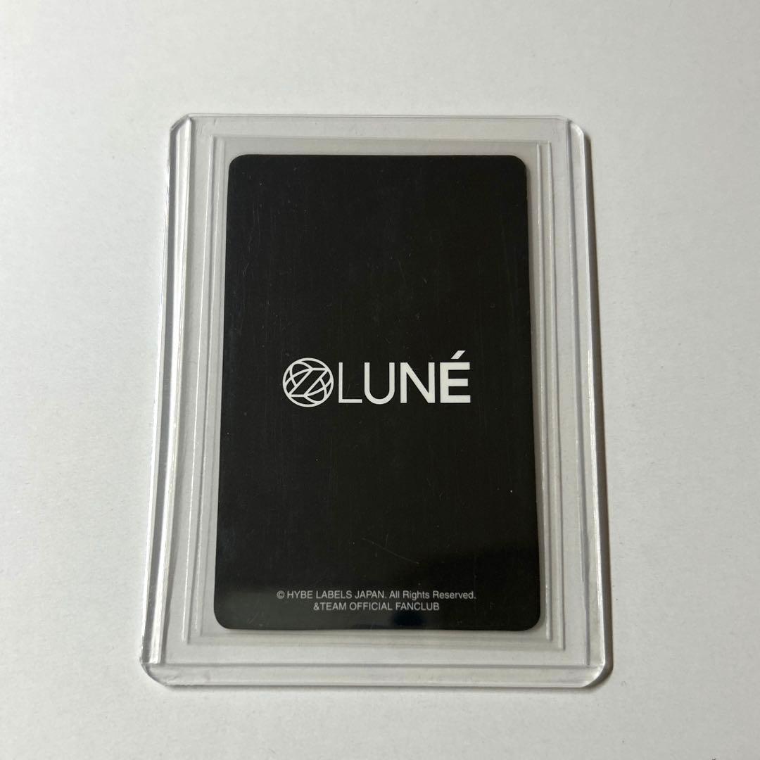 harua ハルア　&TEAM FC 入会特典　新規入会　トレカ