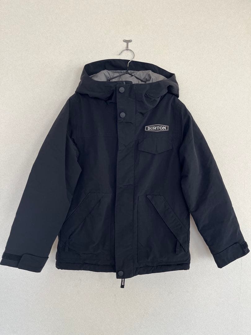 BURTON キッズスノーボードジャケット ブラック　XS 120
