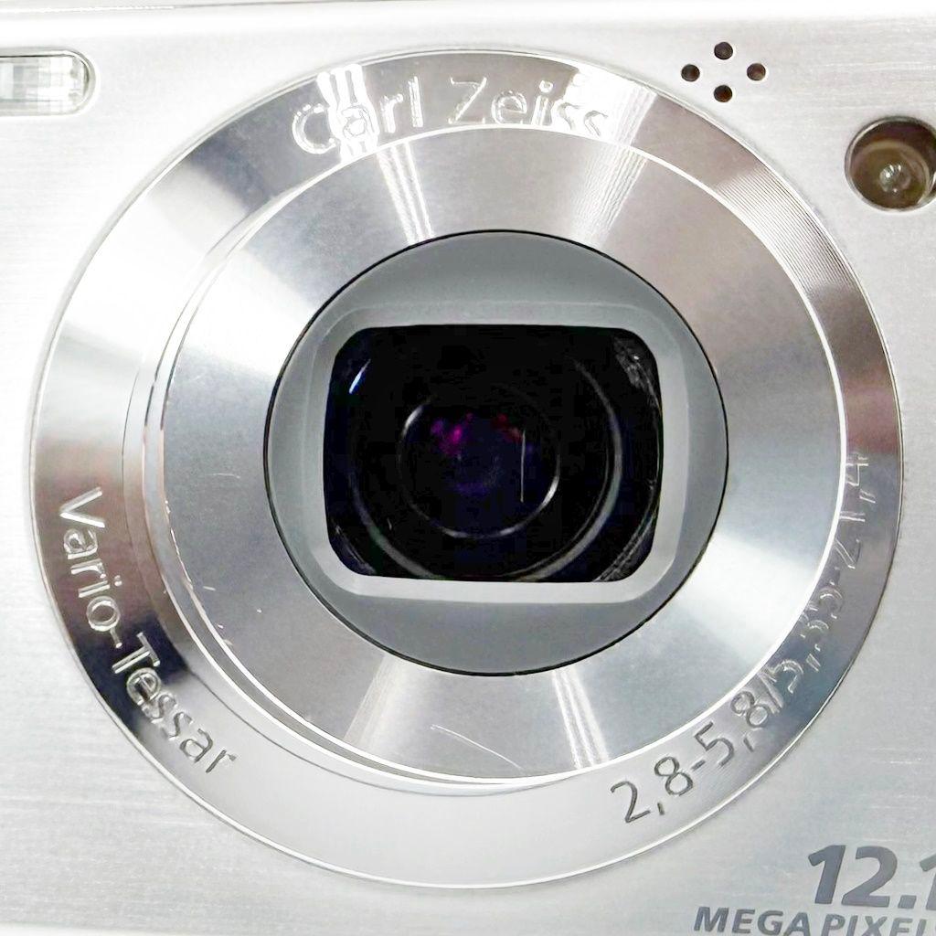 ソニー Cyber-shot DSC-W220 SC シルバー コンデジ カメラ