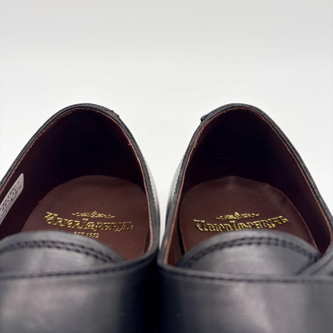 【展示品】ユニオンインペリアル ダブルモンクストラップ US7.5 ブラック