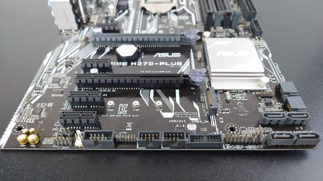 ASUS PRIME H270-PLUS + i7-7700K +メモリ16GB