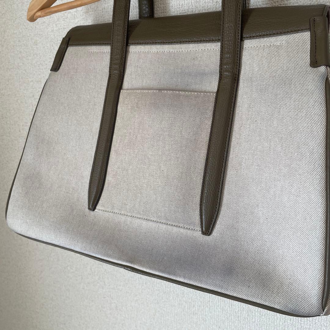 ETiAM キャンバス フラップトートバッグ