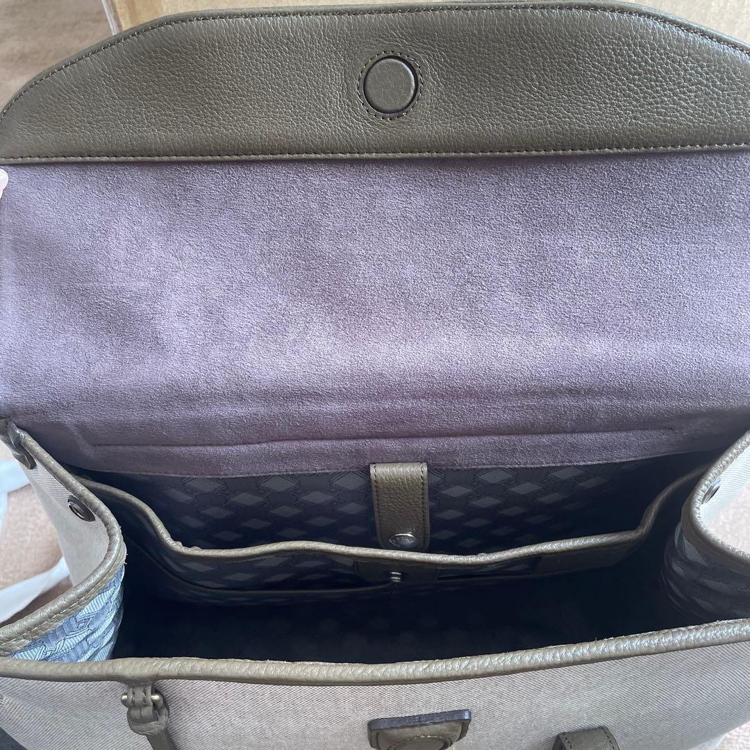 ETiAM キャンバス フラップトートバッグ