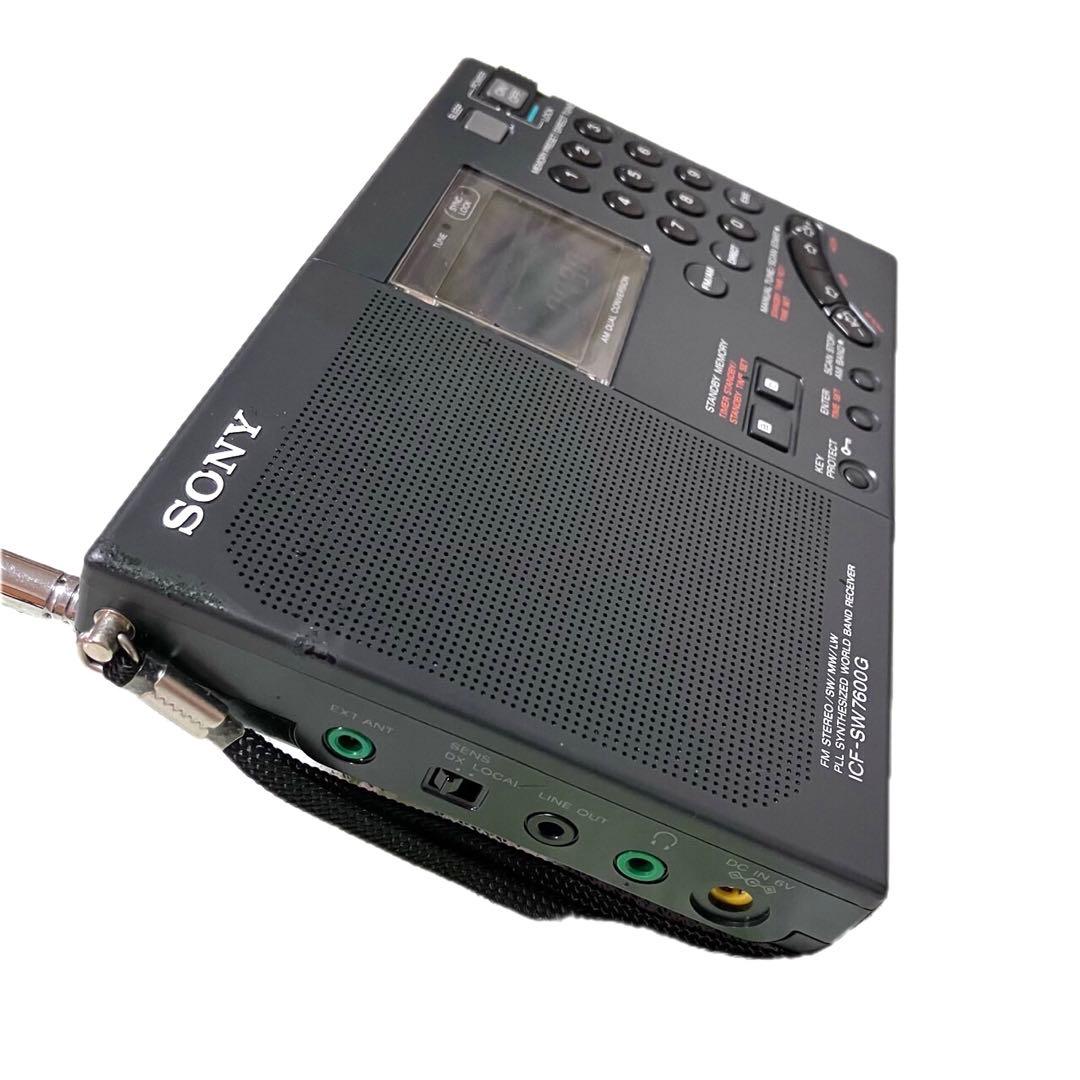 SONY ソニー　高感度　ポータブル短波ラジオ　ICF-SW7600G✨希少品✨