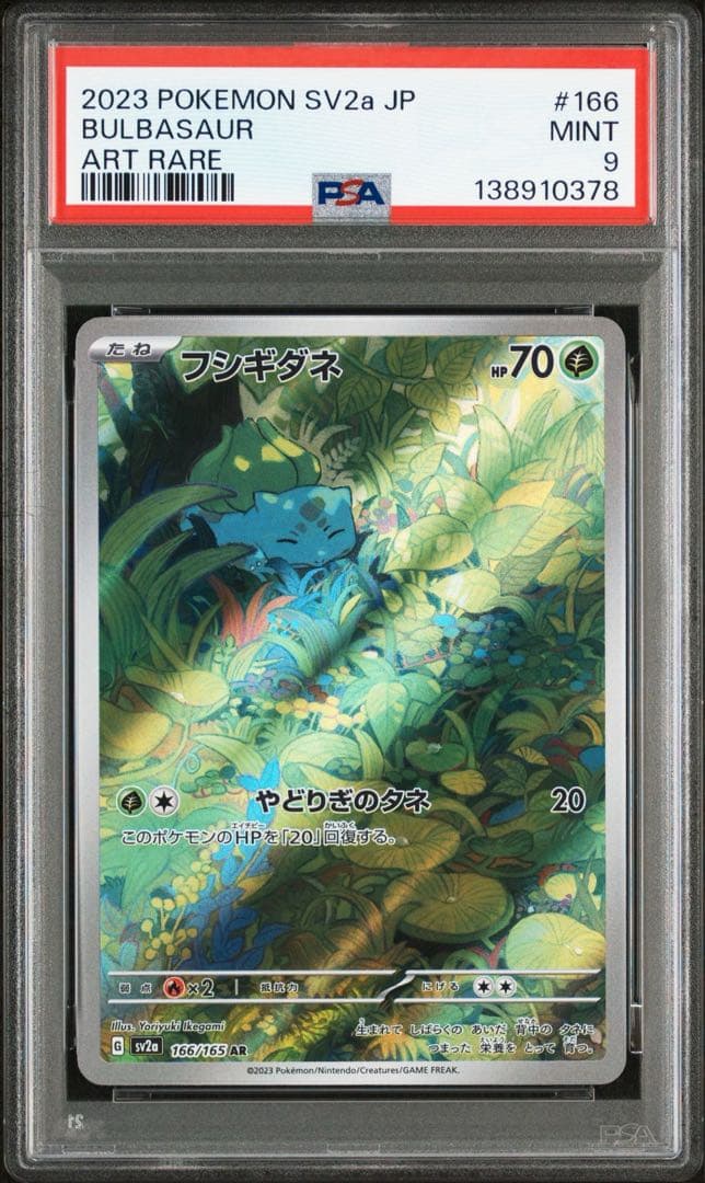 御三家 フシギダネ ヒトカゲ ゼニガメ AR 151PSA9.10.10 3連番