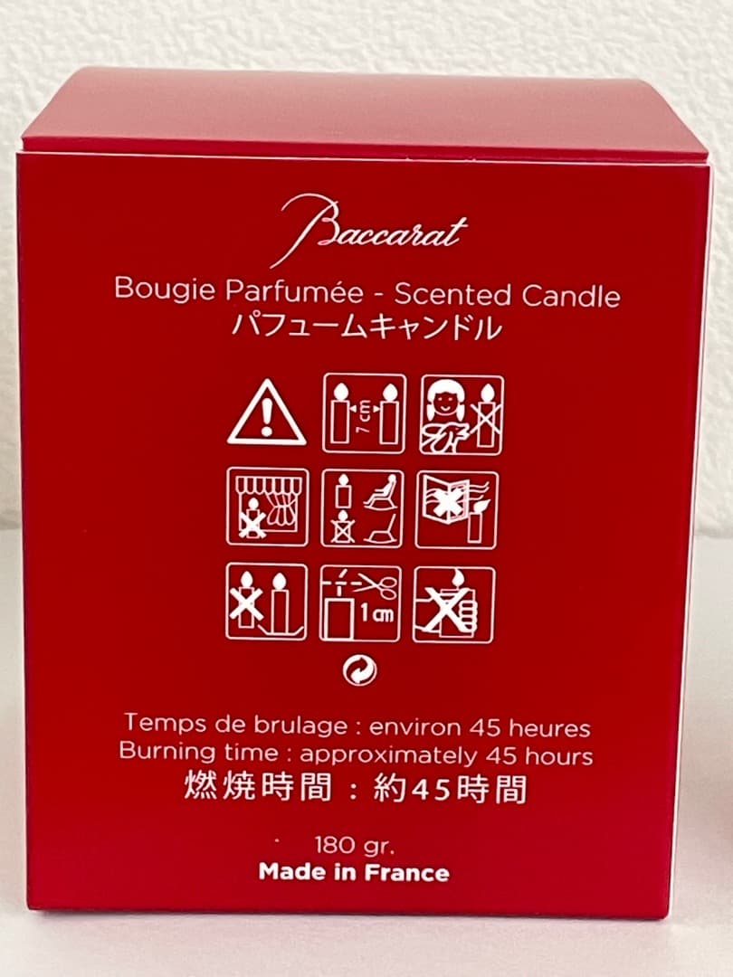 【新品】Baccarat バカラ　ルージュ540　パフュームキャンドル　レフィル