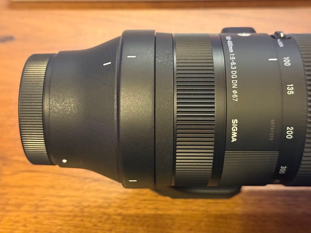 SIGMA 100-400mm F5-6.3 DG OS Lマウントレンズ