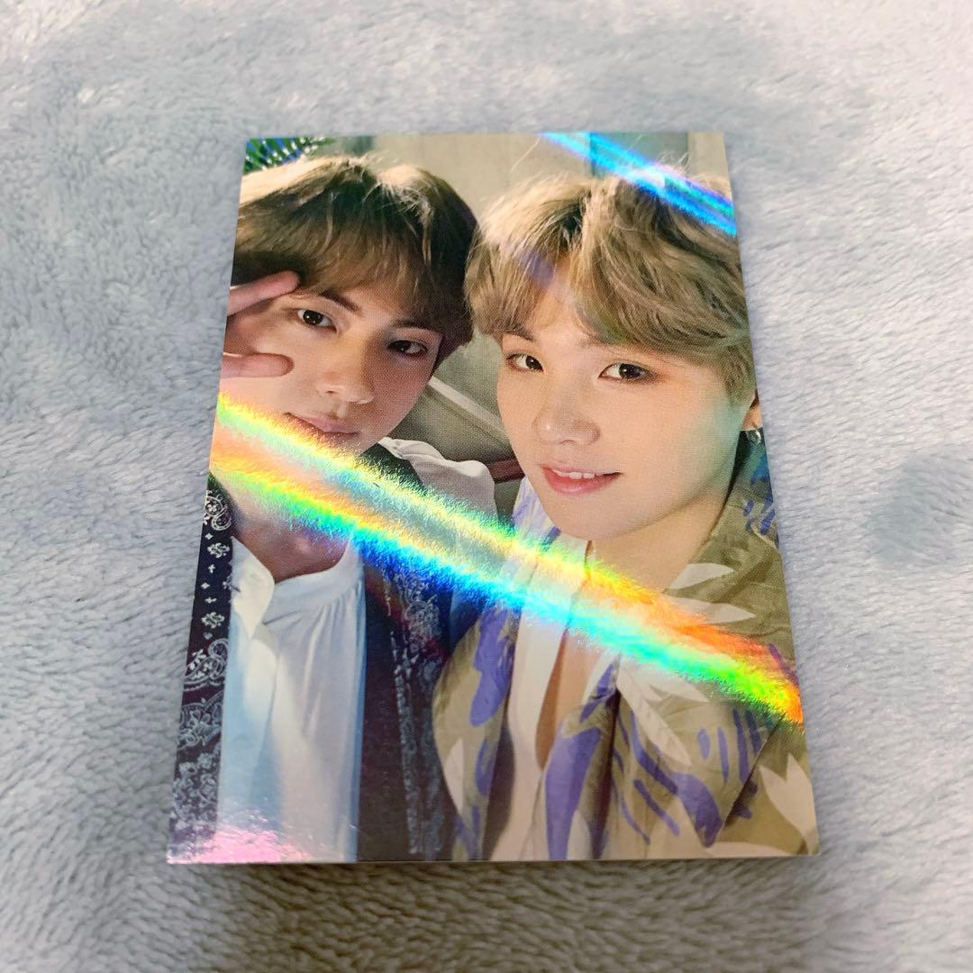 bts magic shop チケットホルダー　ユンギ　ジン　トレカ