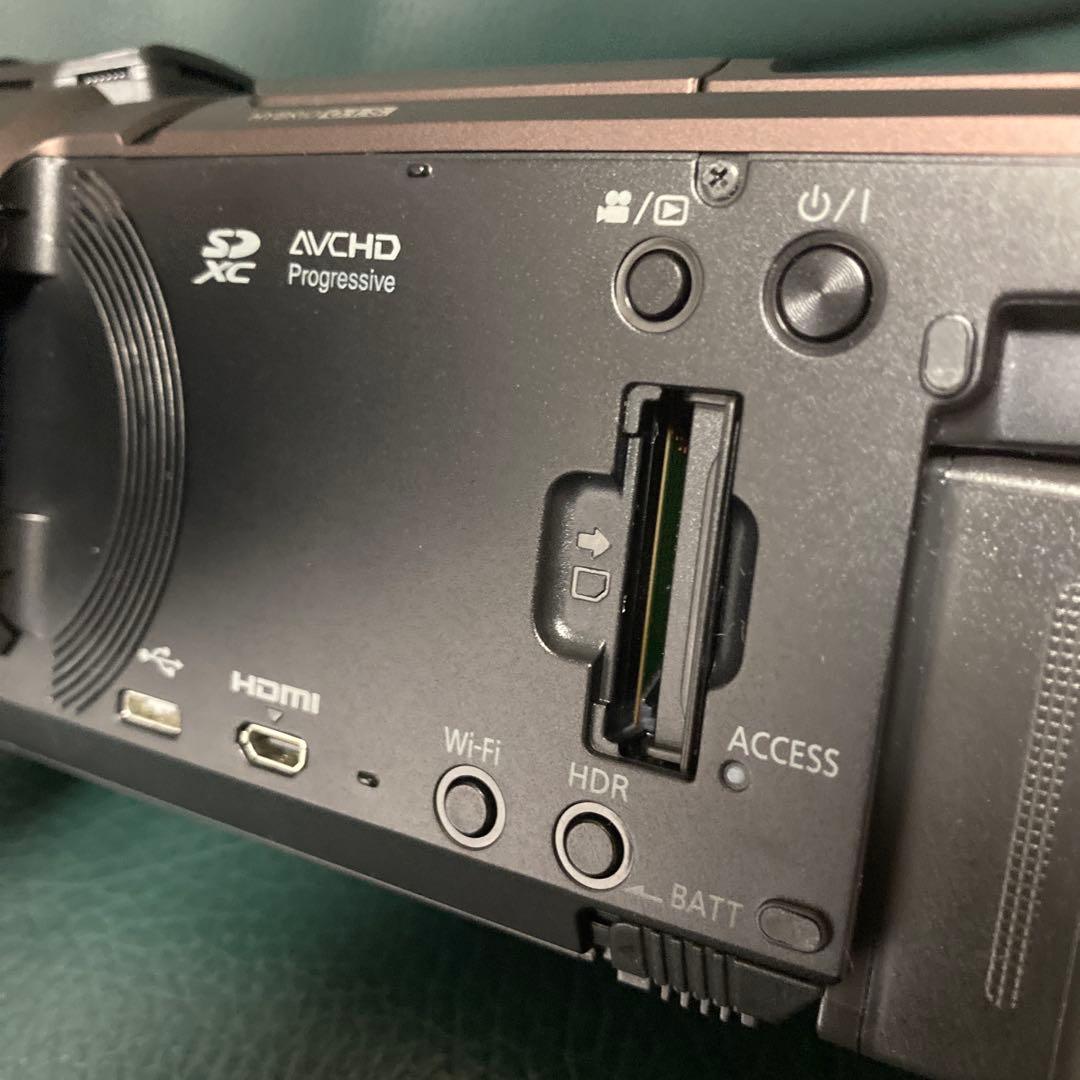 美品◎Panasonic HC-VX1M 4Kビデオカメラ ブラウン
