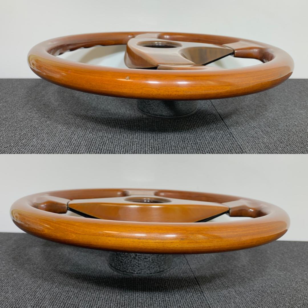 希少 レノマ ウッドステアリング 35.5パイ 当時物 ミケロッティ オバハン