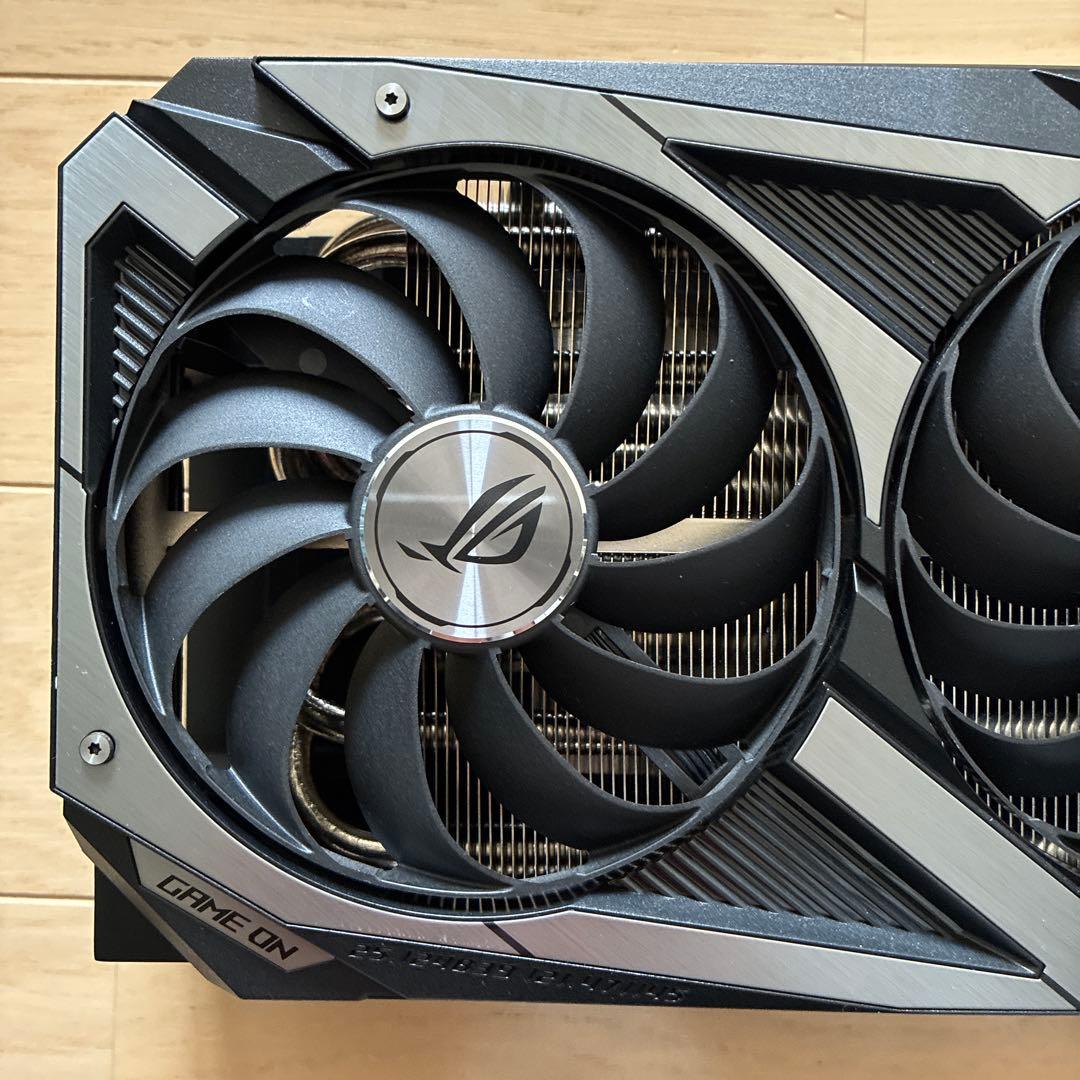 ASUS ROG RTX 3090 ヒートシンク　ファン　バックプレート　LED