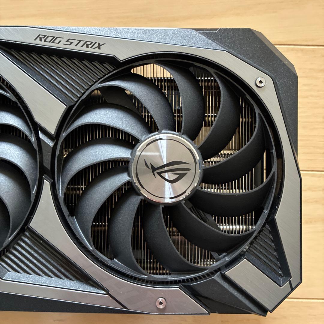 ASUS ROG RTX 3090 ヒートシンク　ファン　バックプレート　LED