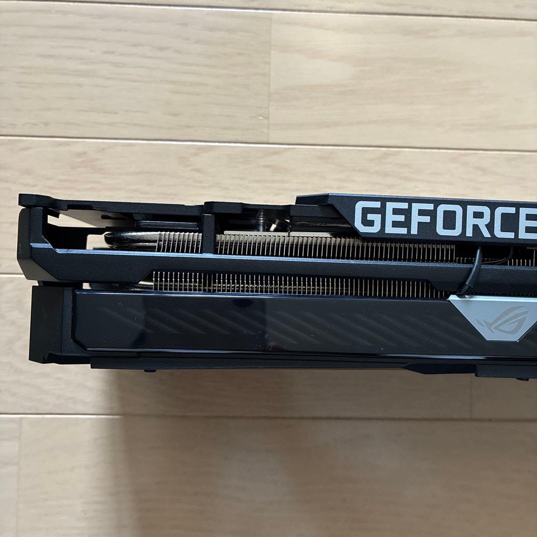 ASUS ROG RTX 3090 ヒートシンク　ファン　バックプレート　LED