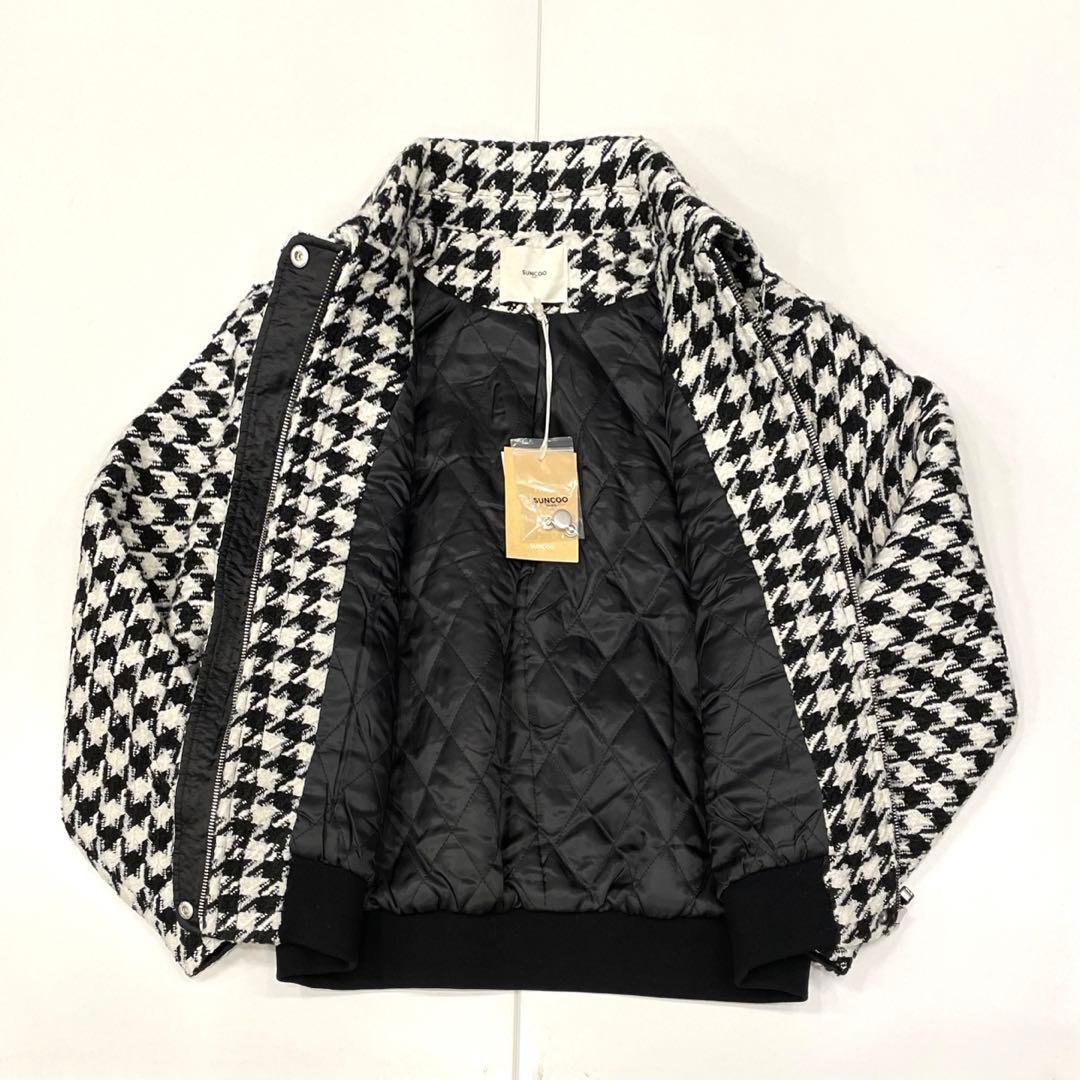 《SUNCOO》SALE‼️新品 ツイード・ボンバージャケット
