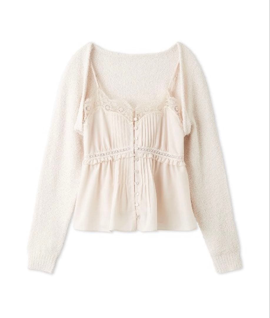 【miさま専用】snidel ボレロ×レースキャミセットアップ