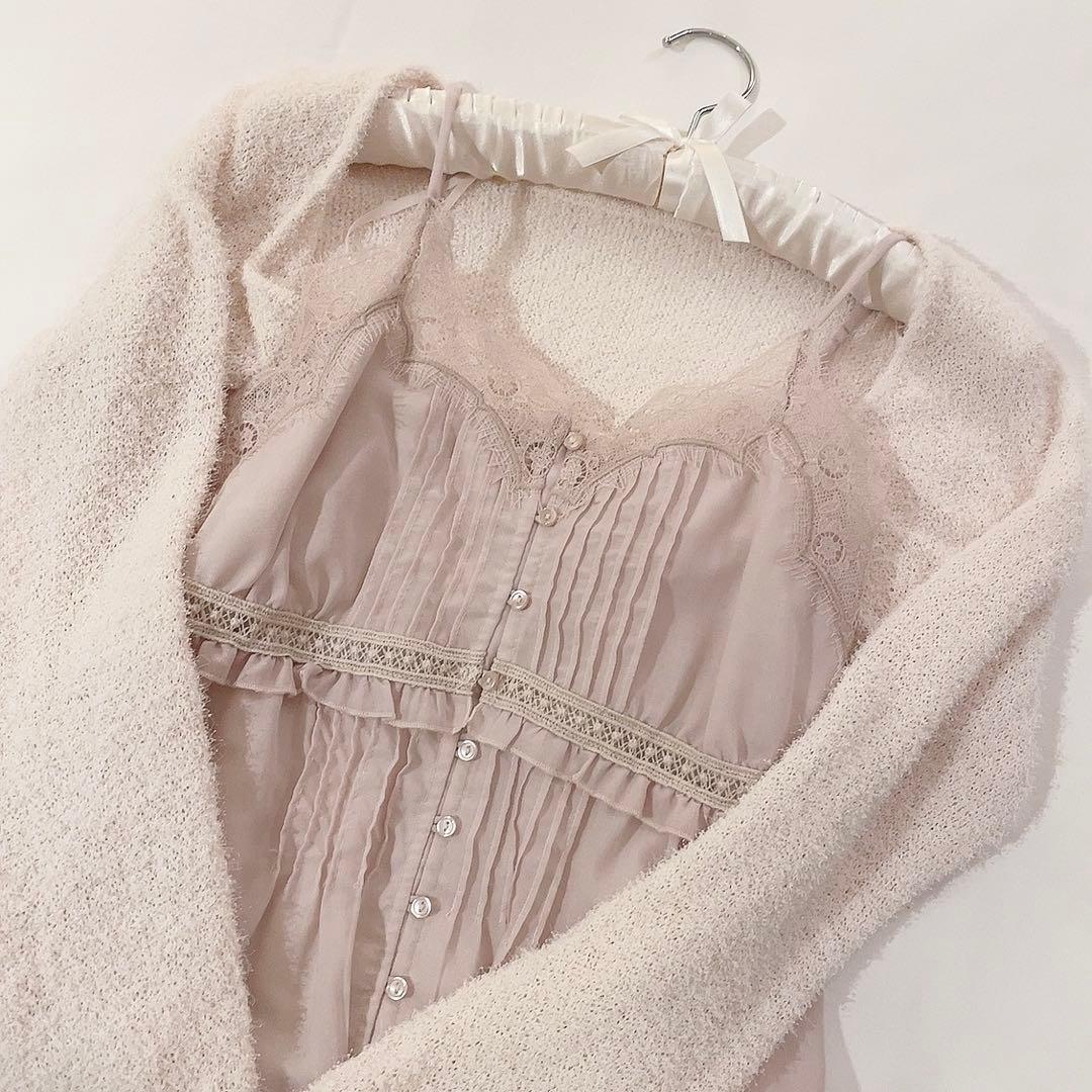 【miさま専用】snidel ボレロ×レースキャミセットアップ
