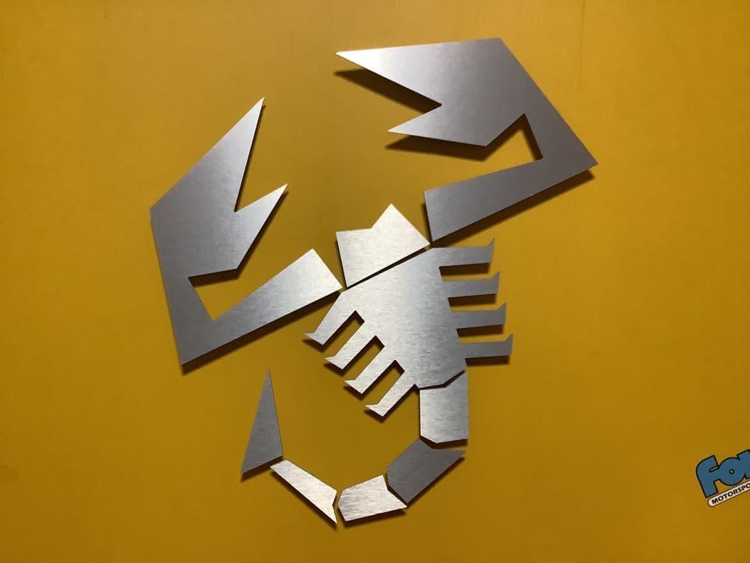 アバルトabarth ガレージサイン　おまけ付き