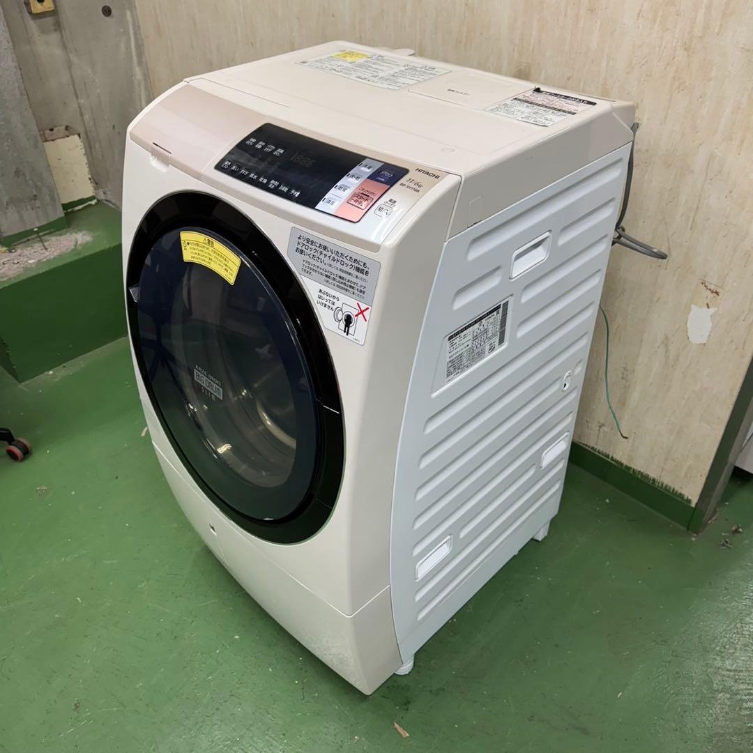 177 日立　ビッグドラム　洗濯機　11/6キロ　乾燥付　右開き　大人気モデル