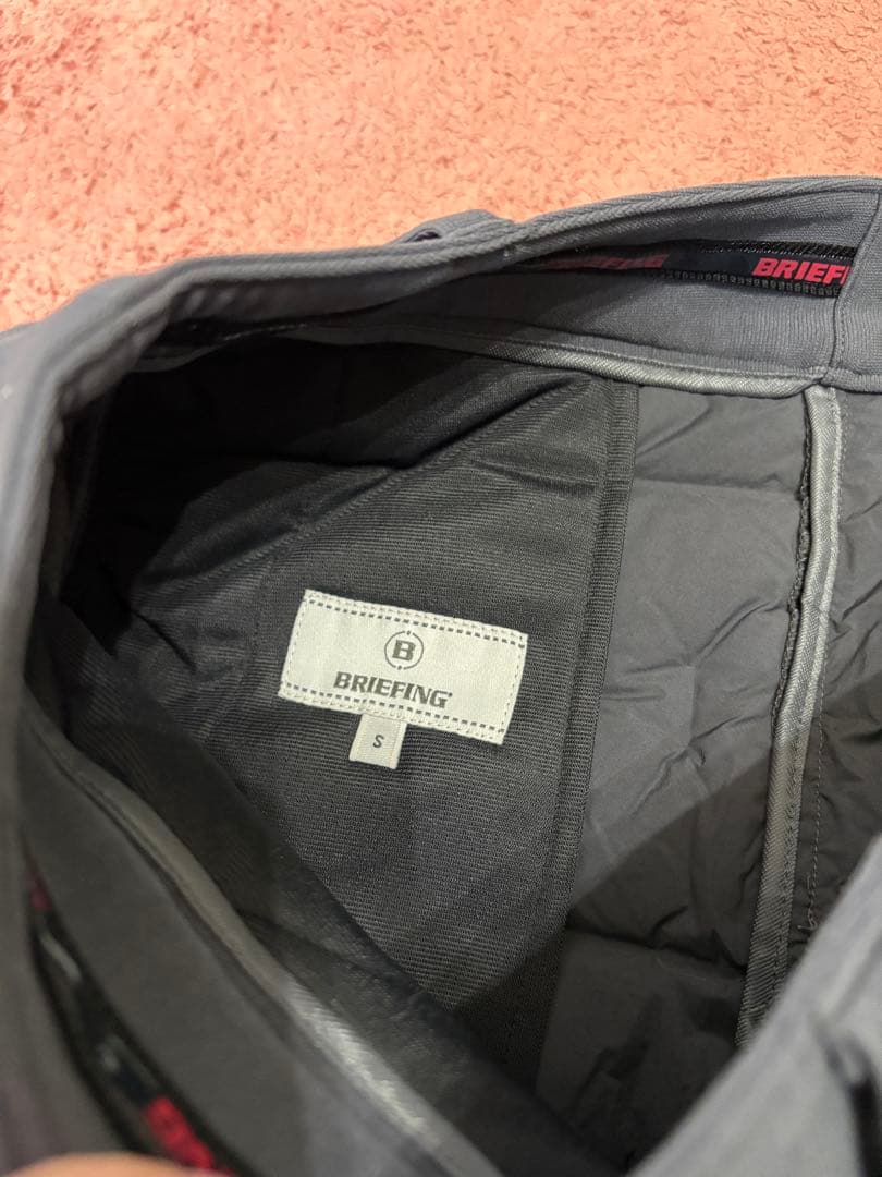 BRIEFING チャコール　ダウンセットアップ