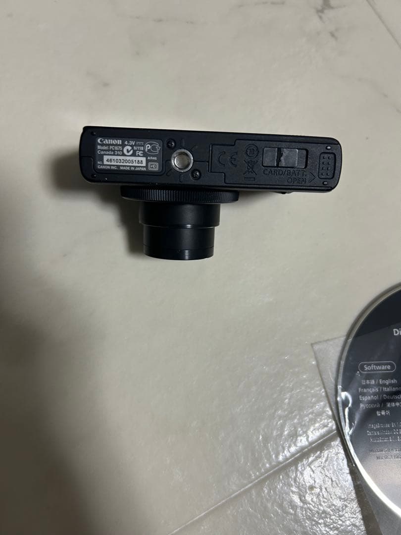 Canon S100 コンパクトデジタルカメラ　充電器付き