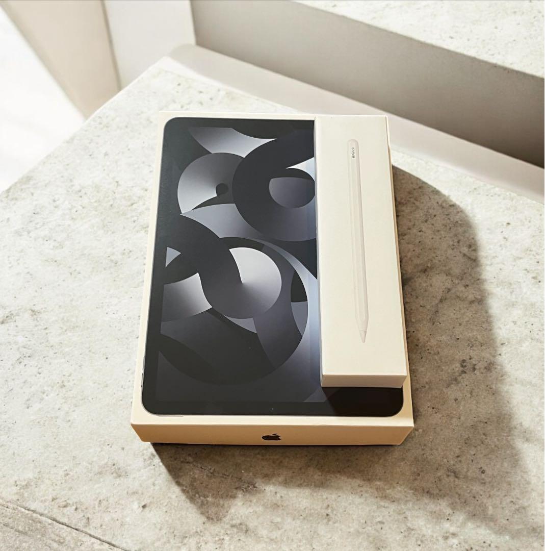 Apple iPad air第5世代 64G本体 + Apple Pencil