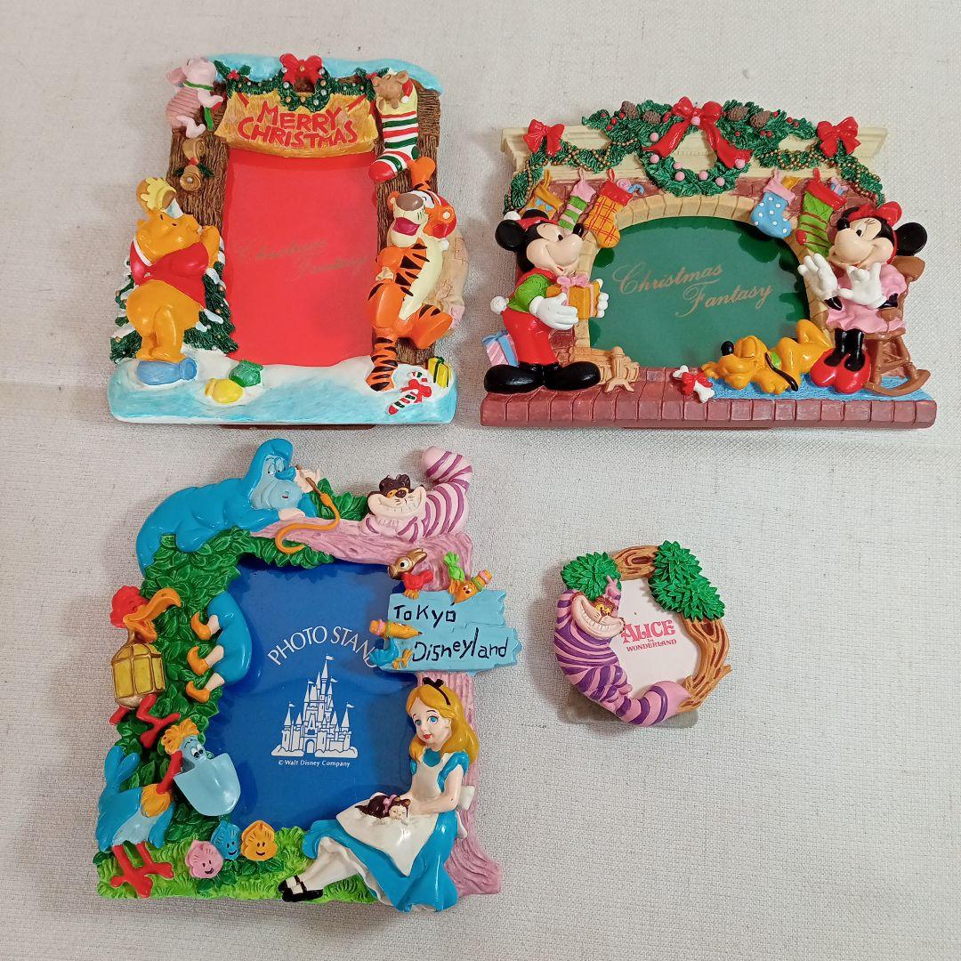 ディズニーランド フォトスタンド まとめ売り 不思議の国のアリス くまのプーさん