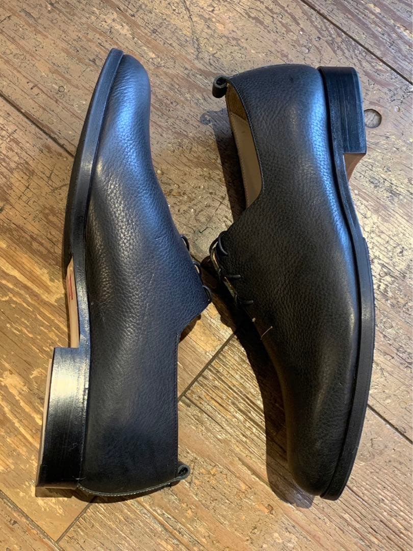 SUNSEA DRESSING SHOES 未使用 サンシー レザー シューズ