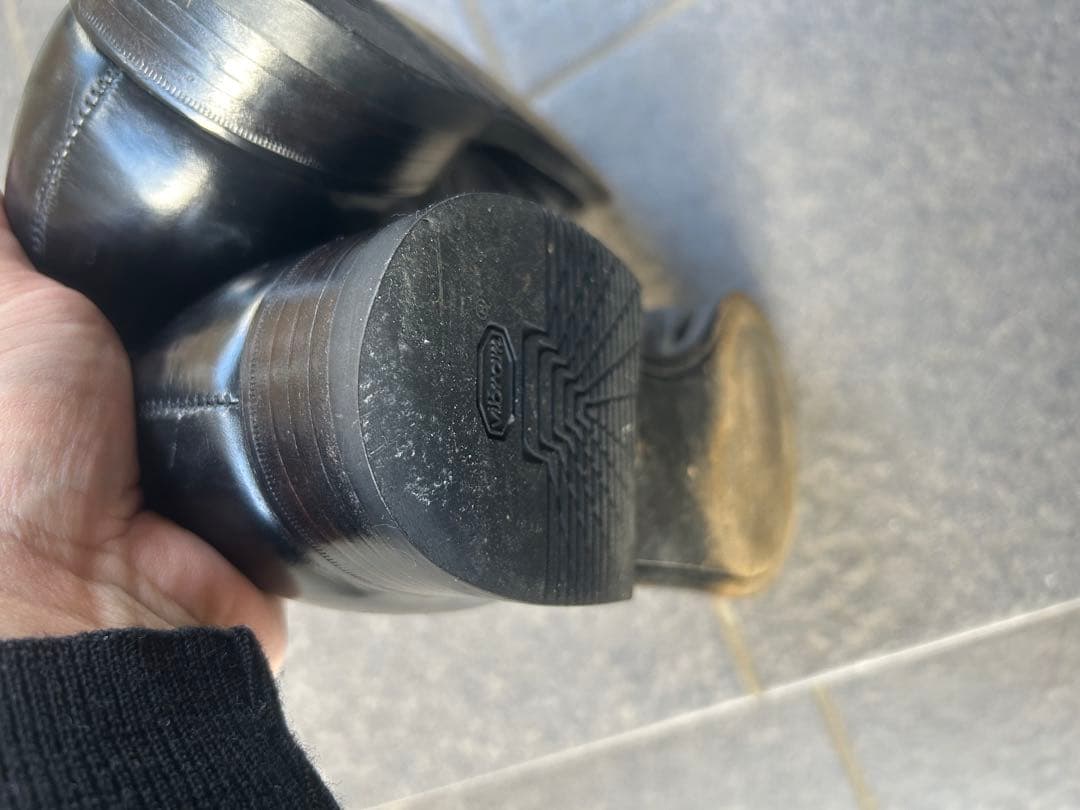 オールデン　Vチップ　カーフレザー