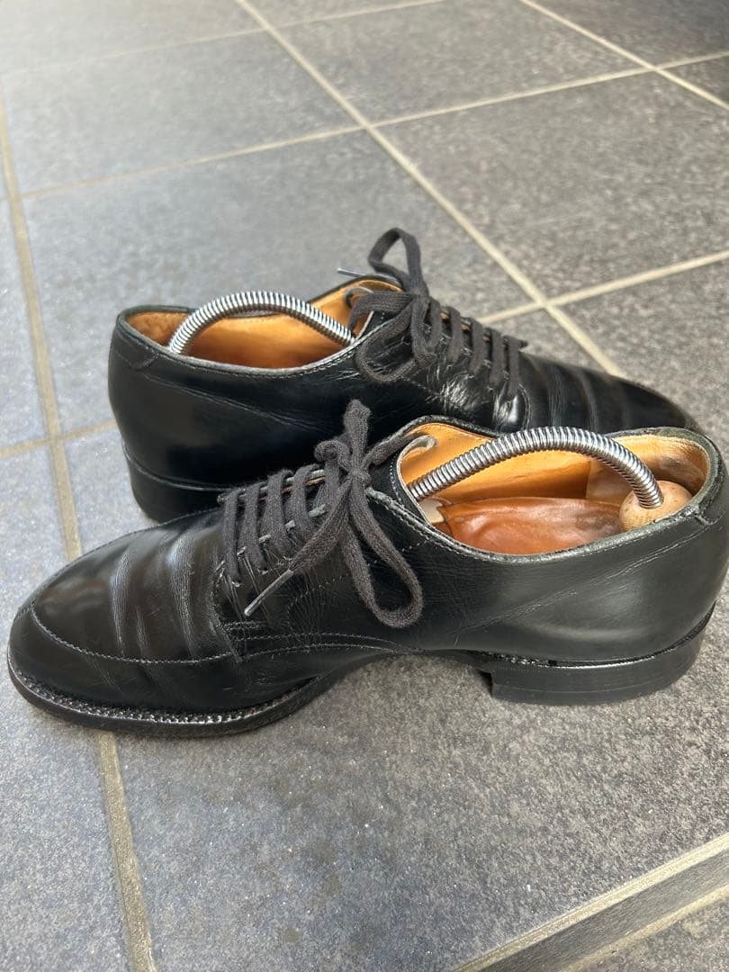 オールデン　Vチップ　カーフレザー