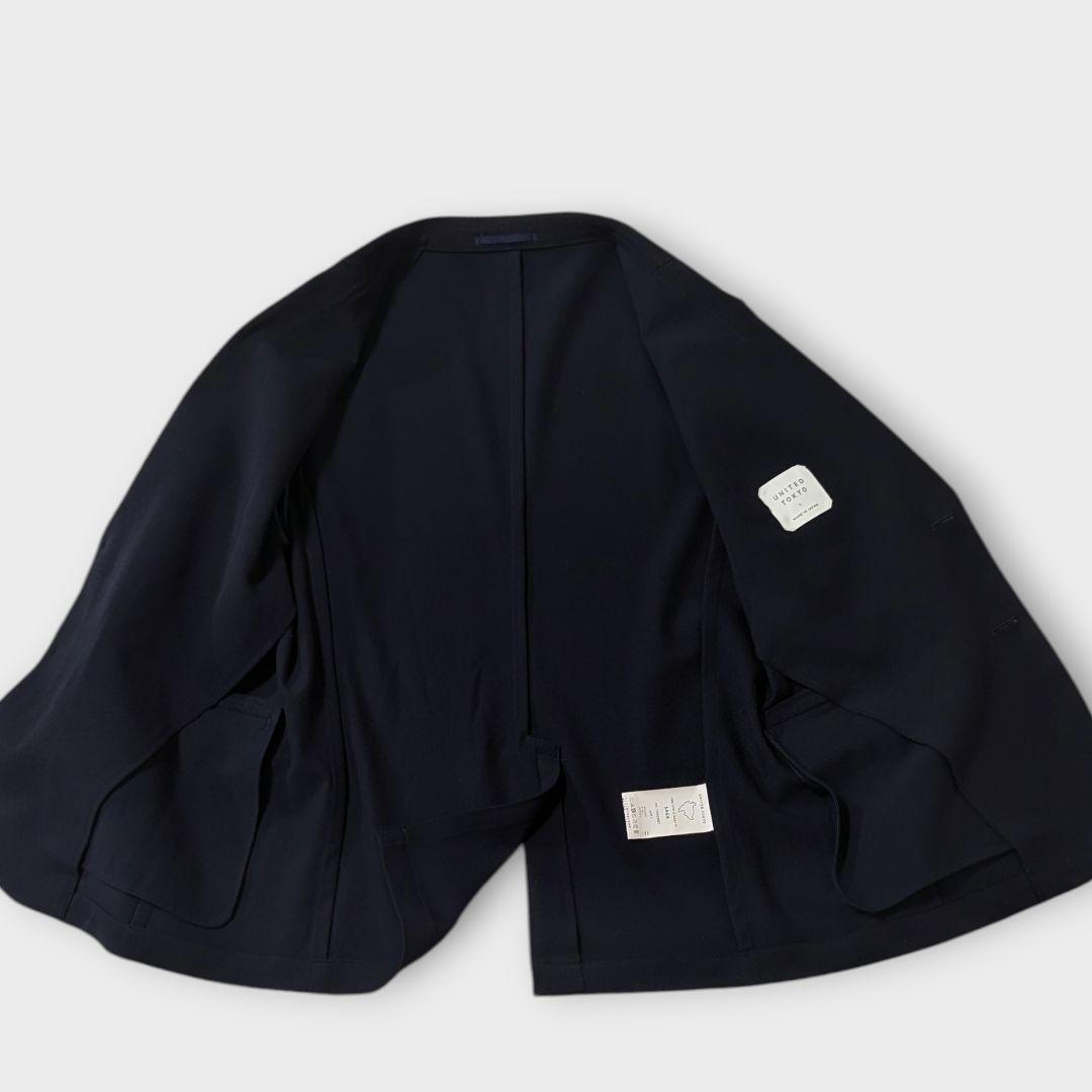 超高級★極美品◎アウトラストテーラードジャケット　ネイビー　S