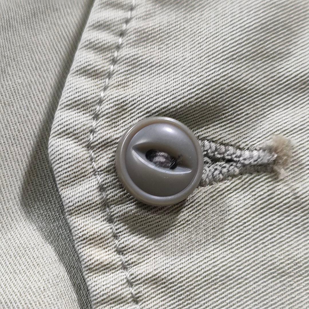 TICCA コットンカーゴパンツ カーキ ドローコード ミリタリーパンツ ワイド