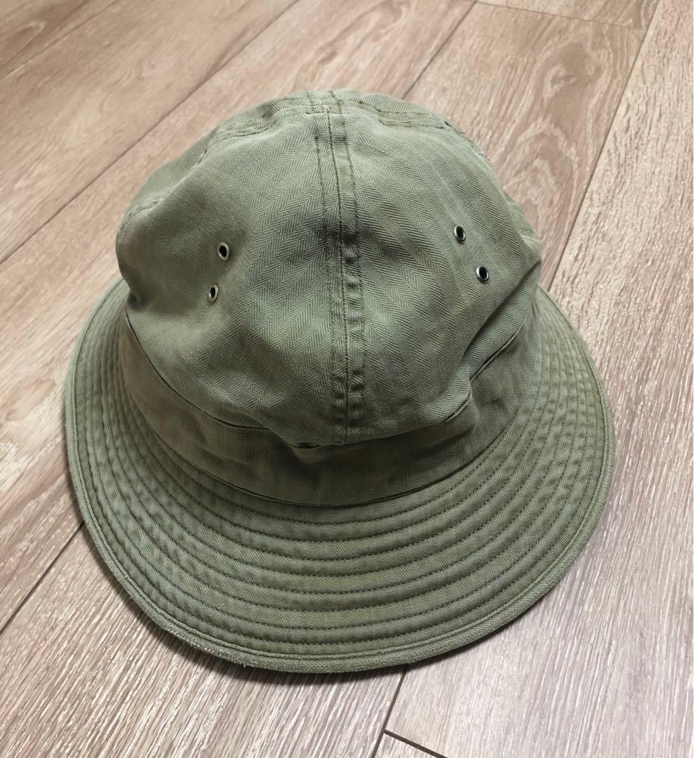 40s HBT ARMY ヘリンボーン ハット vintage hat usa
