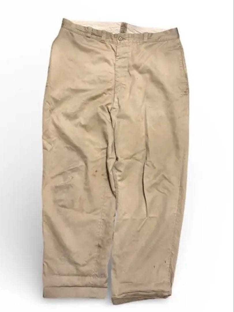 60s US ARMY チノパン アメリカ軍　襤褸