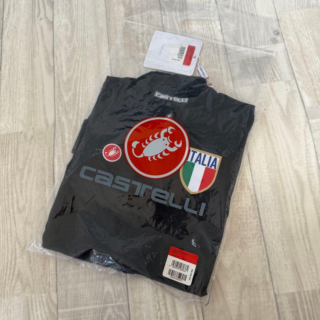 【新品・定価20,350円】Castelli/カステリ イタリア半袖ジャージL